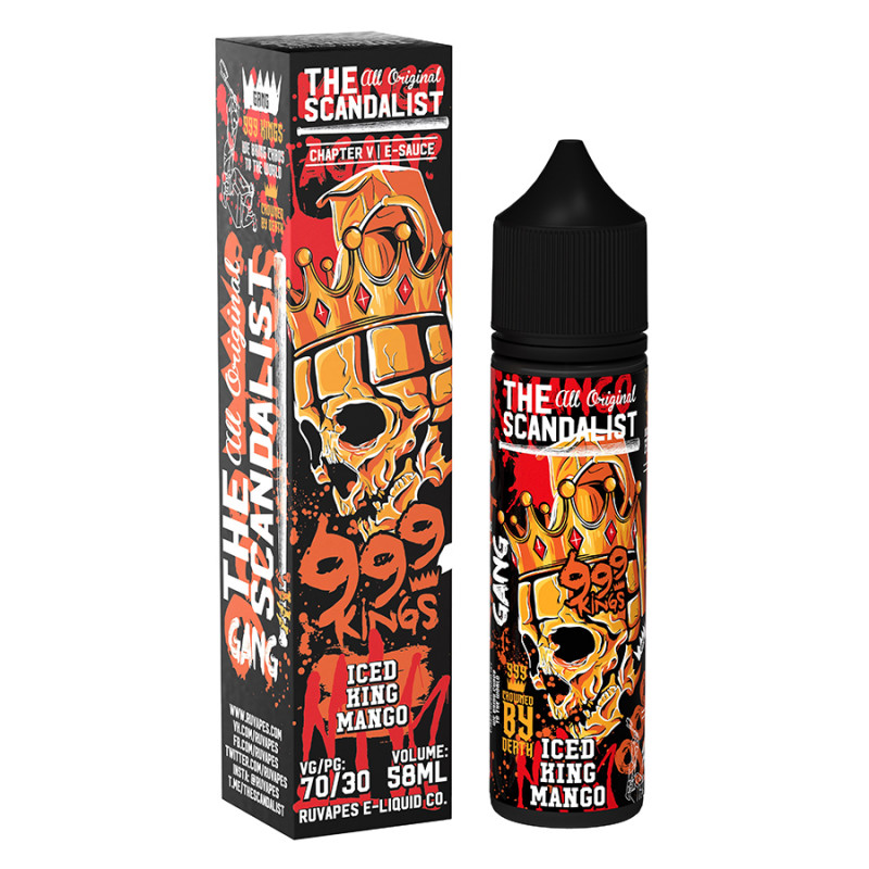 Фото и внешний вид — The Scandalist 58ml 0mg - 999 Kings