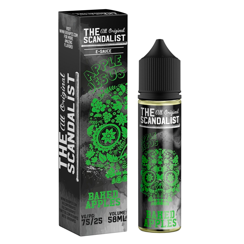 Фото и внешний вид — The Scandalist 58ml 0mg - Apple Jesus