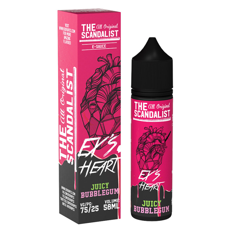 Фото и внешний вид — The Scandalist 58ml 0mg - Ex's Heart