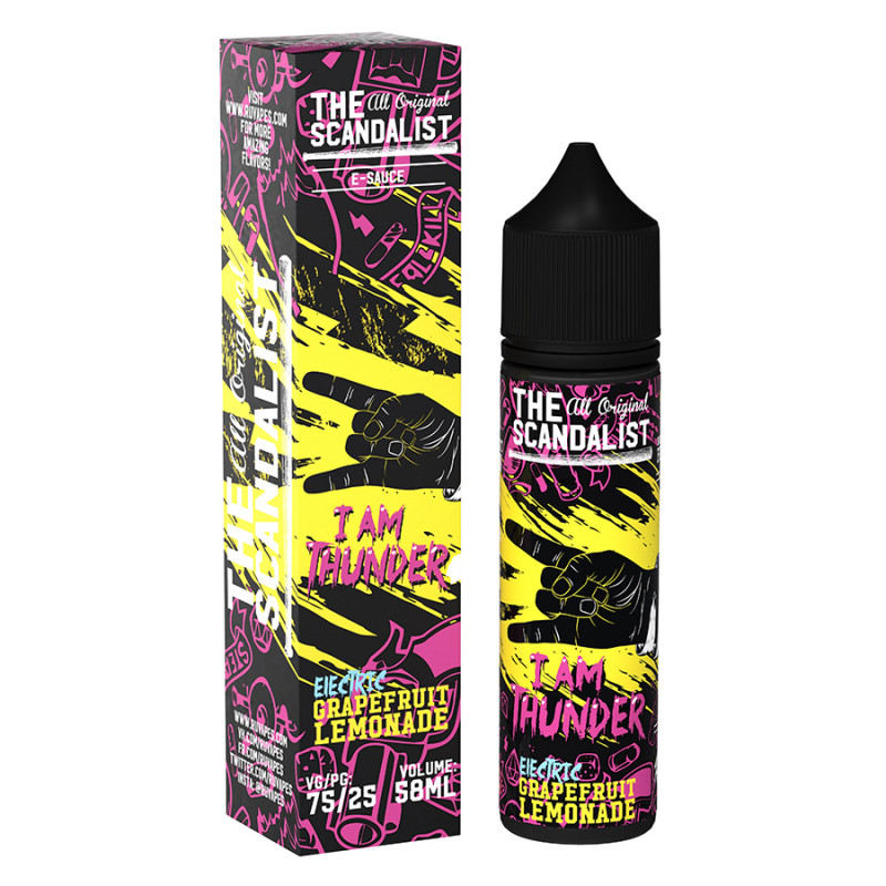 Фото и внешний вид — The Scandalist 58ml 0mg - I Am Thunder