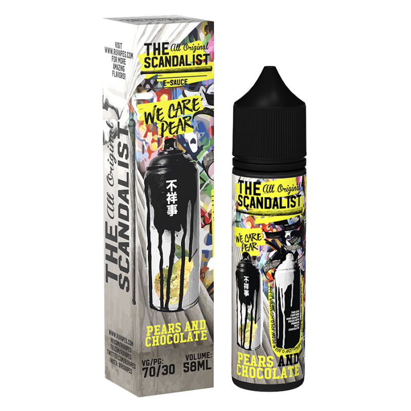 Фото и внешний вид — The Scandalist 58ml 0mg - We Care Pear