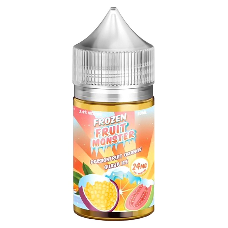 Фото и внешний вид — Frozen Fruit Monster SALT 30ml - Passionfruit Orange Guava Ice N