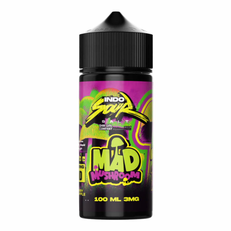 Фото и внешний вид — IndoSour 100ml 3mg - Mad Mushroom
