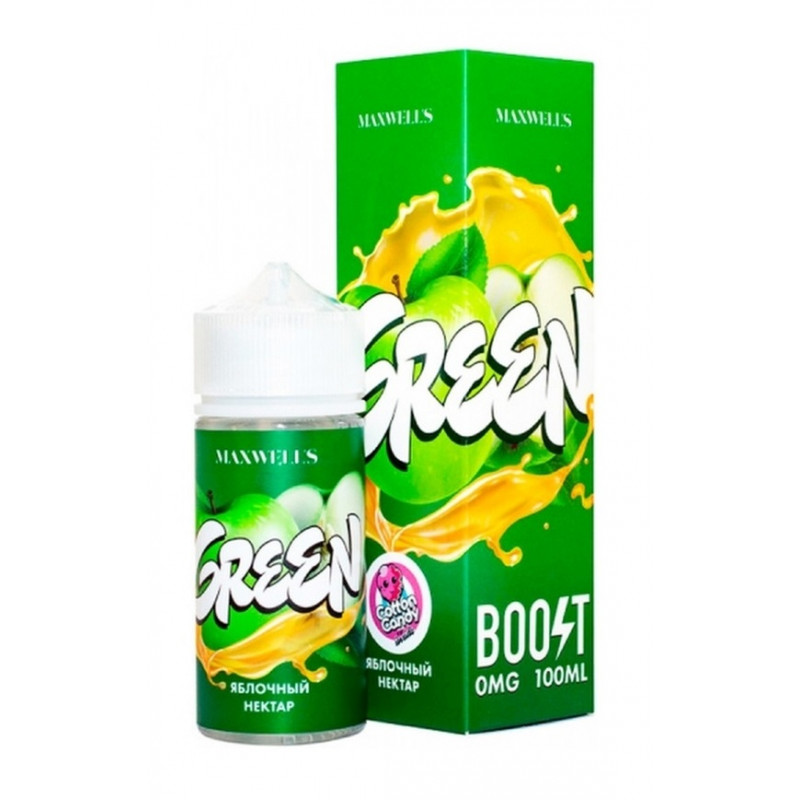 Фото и внешний вид — Maxwell's 100ml 0mg - Green