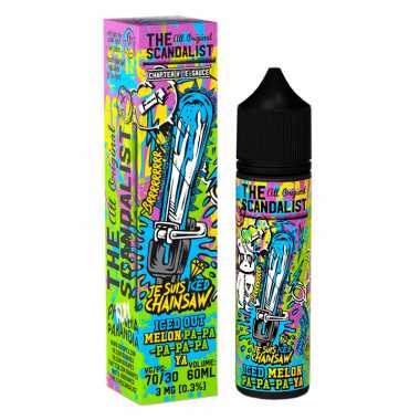 The Scandalist 60ml 3mg - Je Suis Chainsaw Iced Out