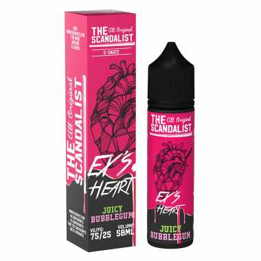 The Scandalist 60ml 3mg - Ex's Heart