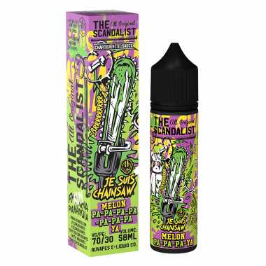 The Scandalist 60ml 3mg - Je Suis Chainsaw