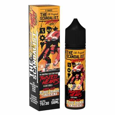 The Scandalist 60ml 3mg - Twisted Hearts