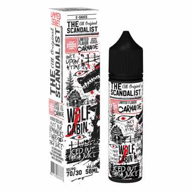 The Scandalist 60ml 3mg - Wolf Cabin