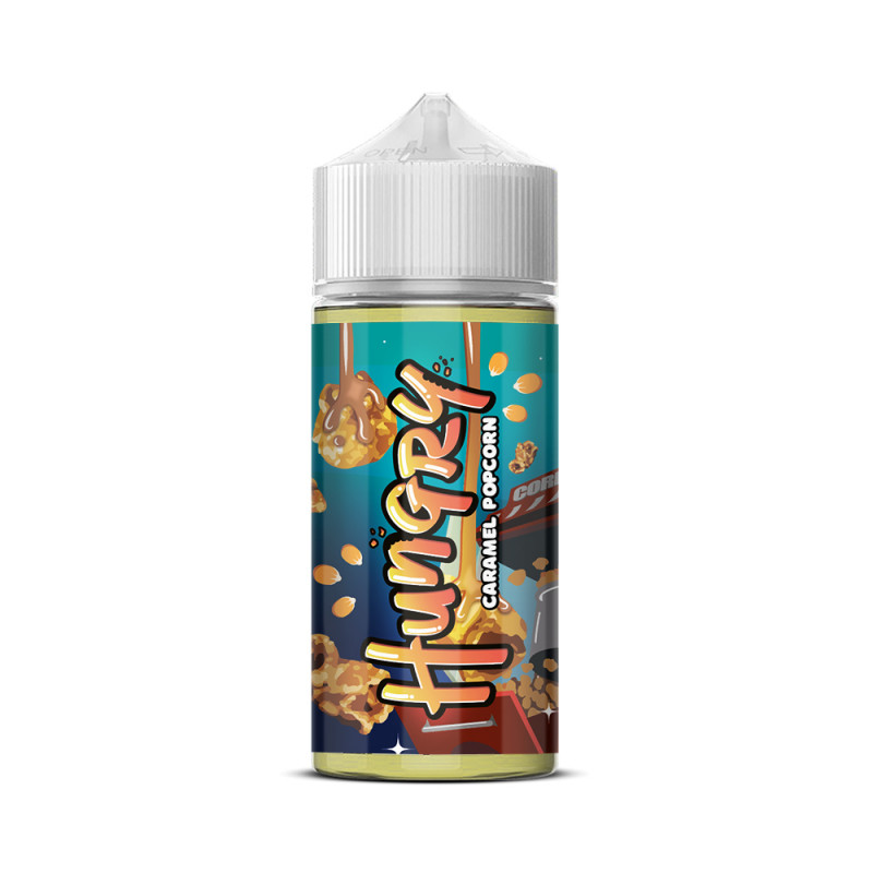 Фото и внешний вид — Hungry 100ml 3mg - Caramel Popcorn