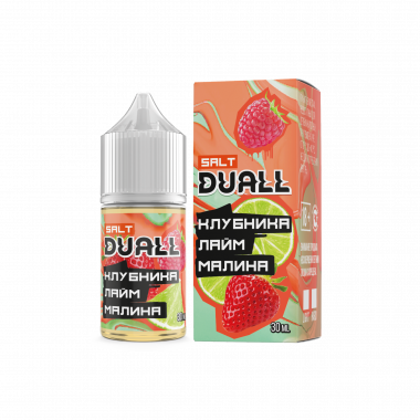 Duall Extra SALT 30ml - Клубника Лайм Малина S