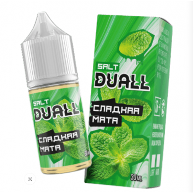 Duall Extra SALT 30ml - Сладкая Мята S