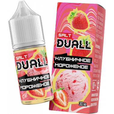 Duall Light SALT 30ml - Клубничное Мороженое N