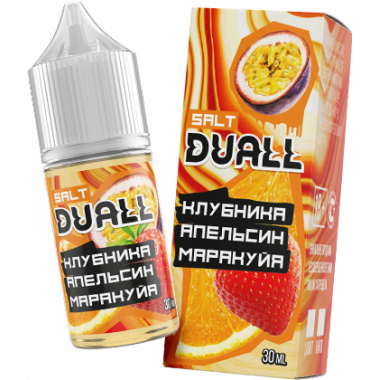 Duall Light SALT 30ml - Клубника Апельсин Маракуйя N