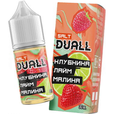 Duall Light SALT 30ml - Клубника Лайм Малина N