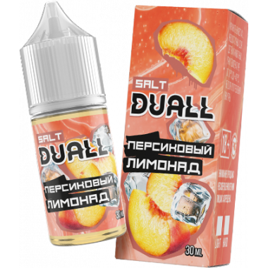 Duall SALT 30ml - Персиковый лимонад S