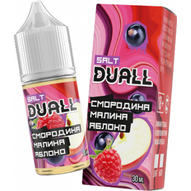 Duall Light SALT 30ml - Смородина Малина Яблоко N