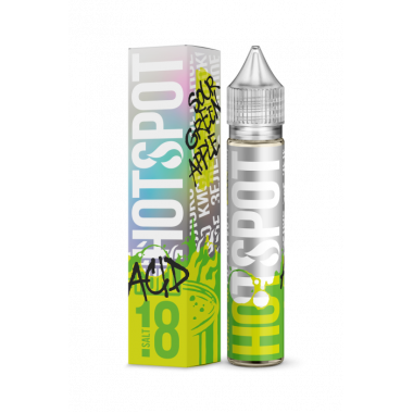 Hotspot Acid SALT 30ml - Sour Green Apple 18