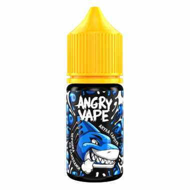 Angry Vape SALT 30ml - Акула Гарпун (Черника со Сливками) S