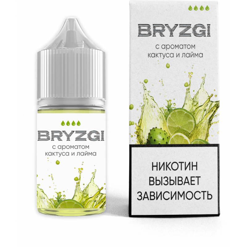Фото и внешний вид — BRYZGI 30ml - Кактус Лайм N