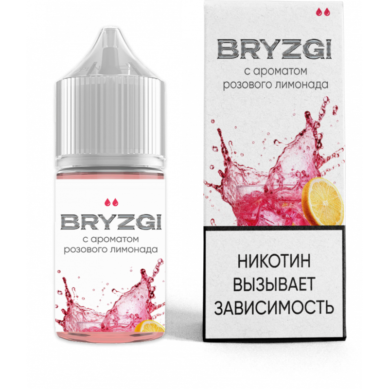 Фото и внешний вид — BRYZGI 30ml - Розовый Лимонад N