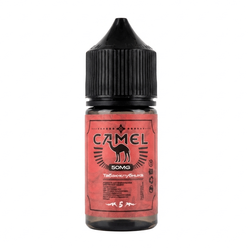 Фото и внешний вид — CAMEL SALT 30ml - Табак Клубника S