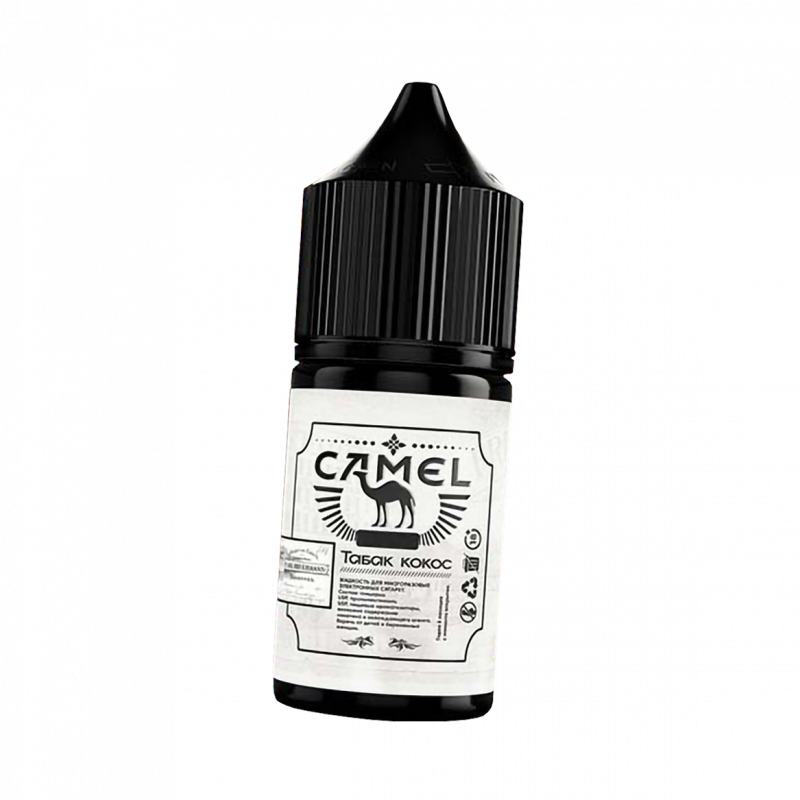 Фото и внешний вид — CAMEL SALT 30ml - Табак Кокос S