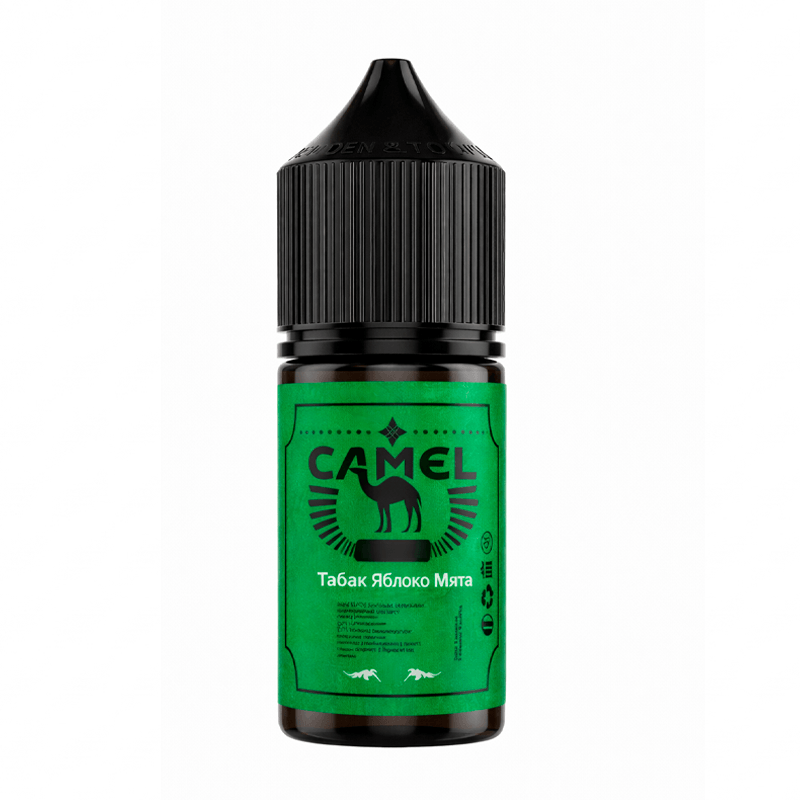 Фото и внешний вид — CAMEL SALT 30ml - Табак Яблоко Мята S