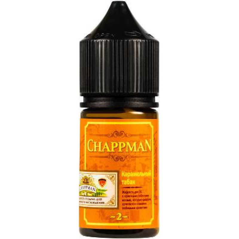 Фото и внешний вид — Chappman Salt - Карамельный табак 30мл N