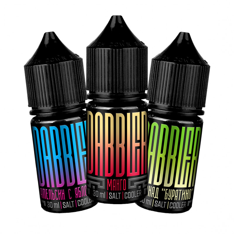 Фото и внешний вид — DABBLER SALT 30ml - Абрикос N