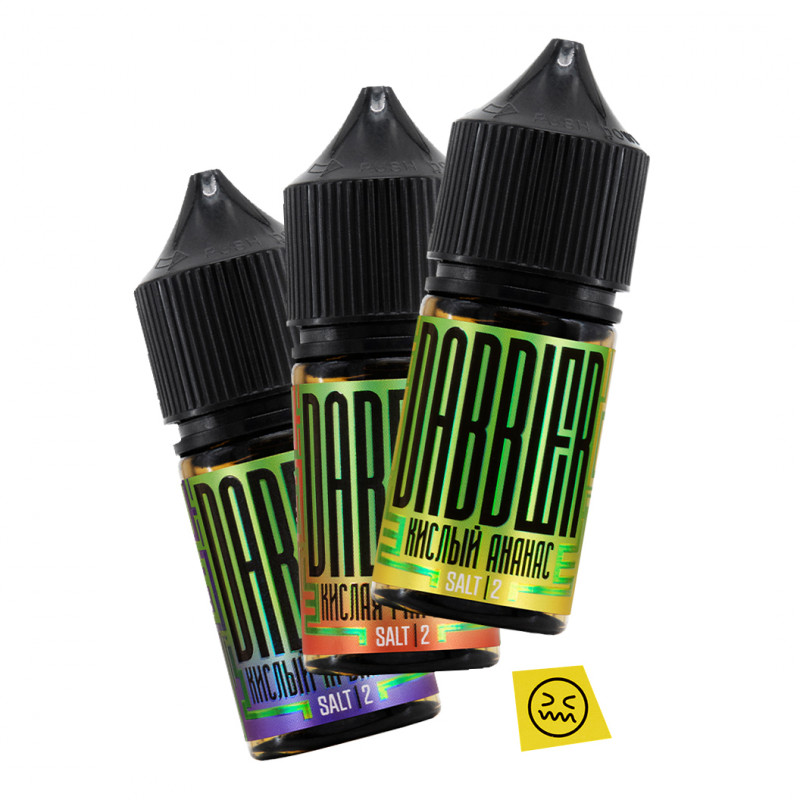 Фото и внешний вид — DABBLER SALT 30ml - Кислый Крыжовник N