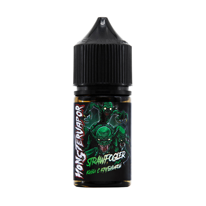 Фото и внешний вид — MONSTERVAPOR SALT 30ml - Strawfogler S