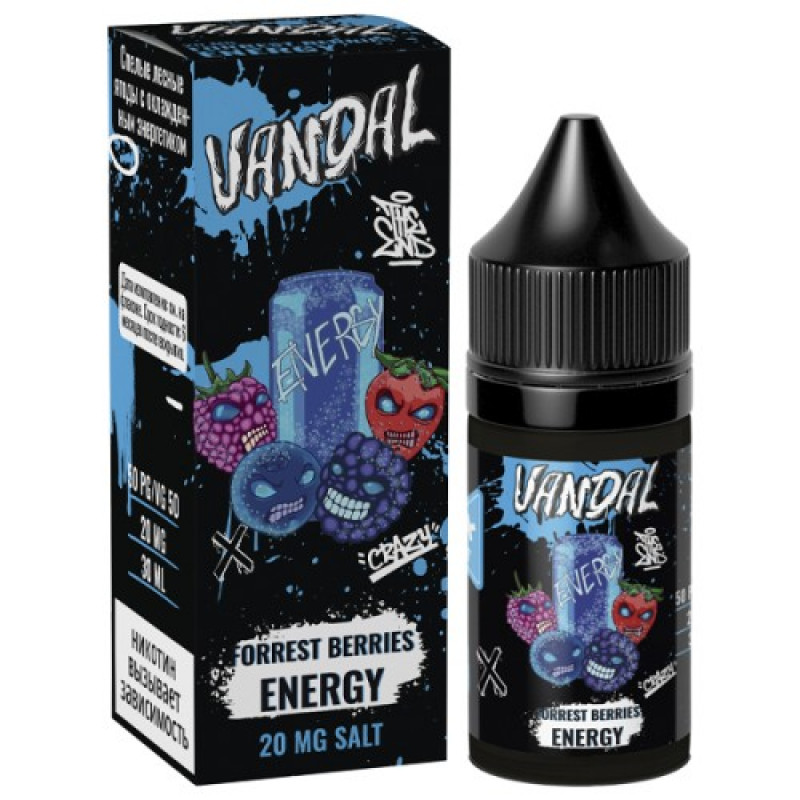Фото и внешний вид — VANDAL ICE 30ml - Forest Berries Energy S