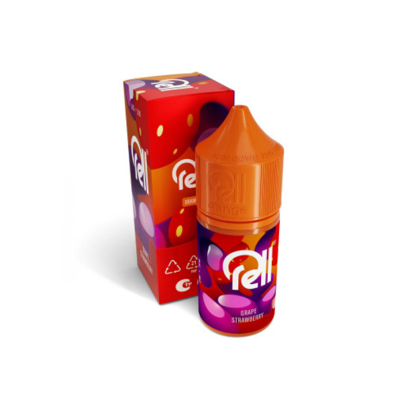 Фото и внешний вид — RELL ORANGE 30ml - Grape Strawberry