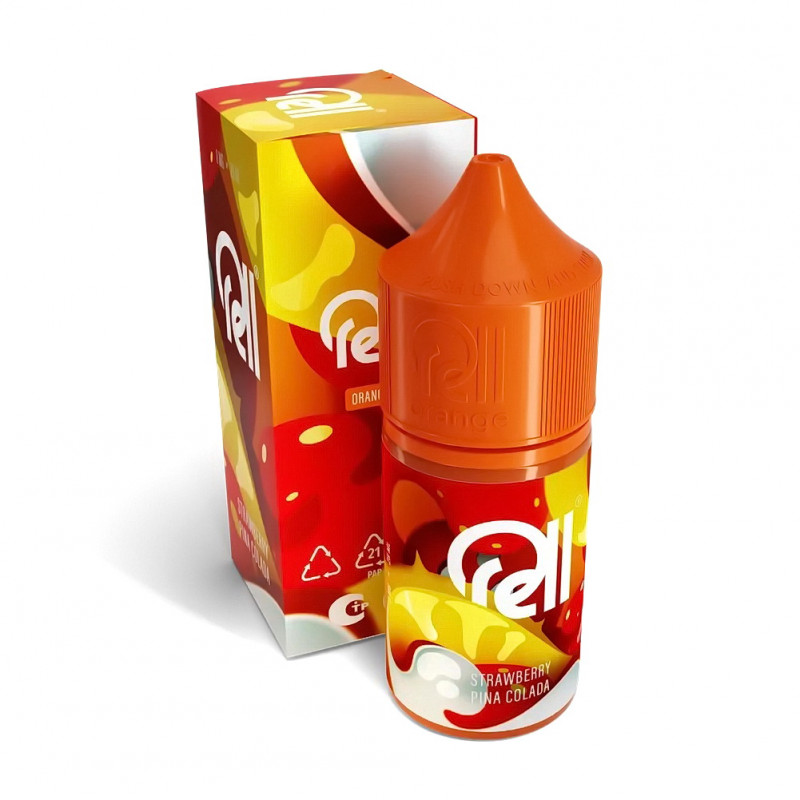 Фото и внешний вид — RELL ORANGE 30ml - Strawberry Pina Colada N