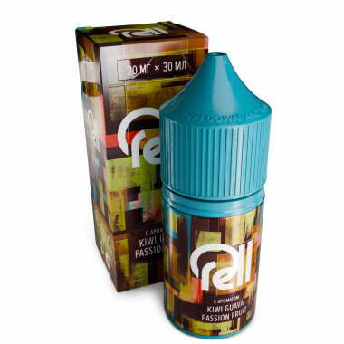 RELL Azure SALT 30ml - Kiwi Guava Passion Fruit N