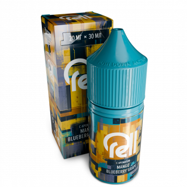 RELL Azure SALT 30ml - Mango Blueberry Grape N