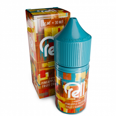 RELL Azure SALT 30ml - Pineapple Passion Fruit Cranberry N
