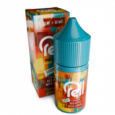 RELL Azure SALT 30ml - Red Apple with Lemon SOUR N