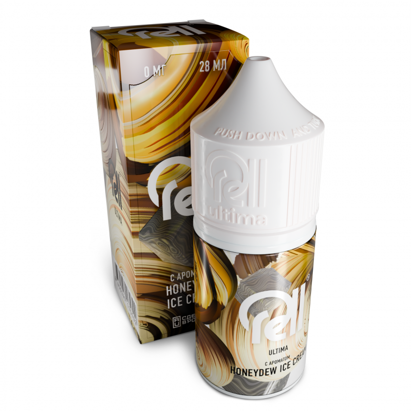 Фото и внешний вид — RELL ULTIMA Honeydew ice Cream (28мл, 0мг)