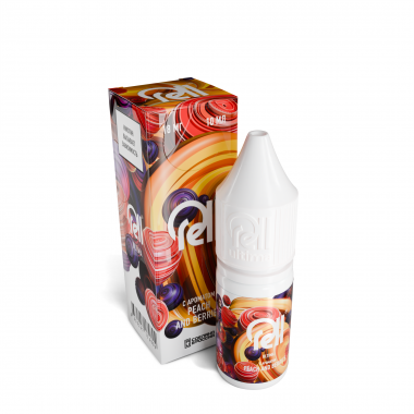 Никотиносодержащая жидкость RELL ULTIMATE (РЕЛЛ УЛЬТИМЕЙТ) Peach Berry (Пич берри) 10мл, 20мг