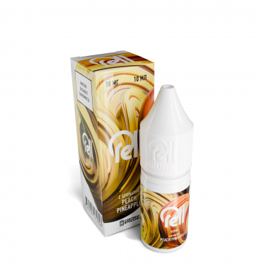 Никотиносодержащая жидкость RELL ULTIMATE (РЕЛЛ УЛЬТИМЕЙТ) Peach Pineapple (Пич пайнэппл) 10мл, 20мг