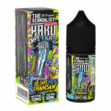 The Scandalist Hardhitters 30ml - Je Suis Chainsaw Iced S