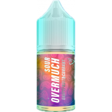 Overmuch Sour SALT 30ml - Grapefruit & Currant N