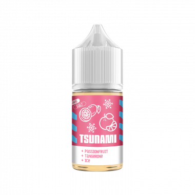 Tsunami SALT - Passionfruit + Tangerine + Ice 30мл N