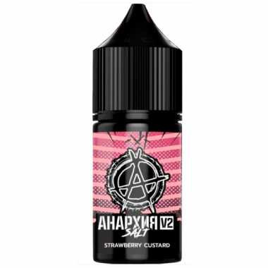 Анархия V2 - Клубничный заварной Крем 30мл 20мг Hard