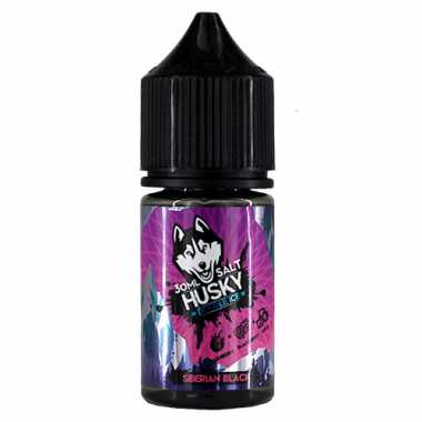 Husky Double Ice SALT 30ml - Siberian Black N
