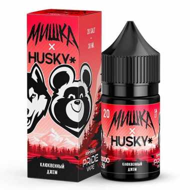 МИШКА HUSKY - Клюквенный джем 30 мл S