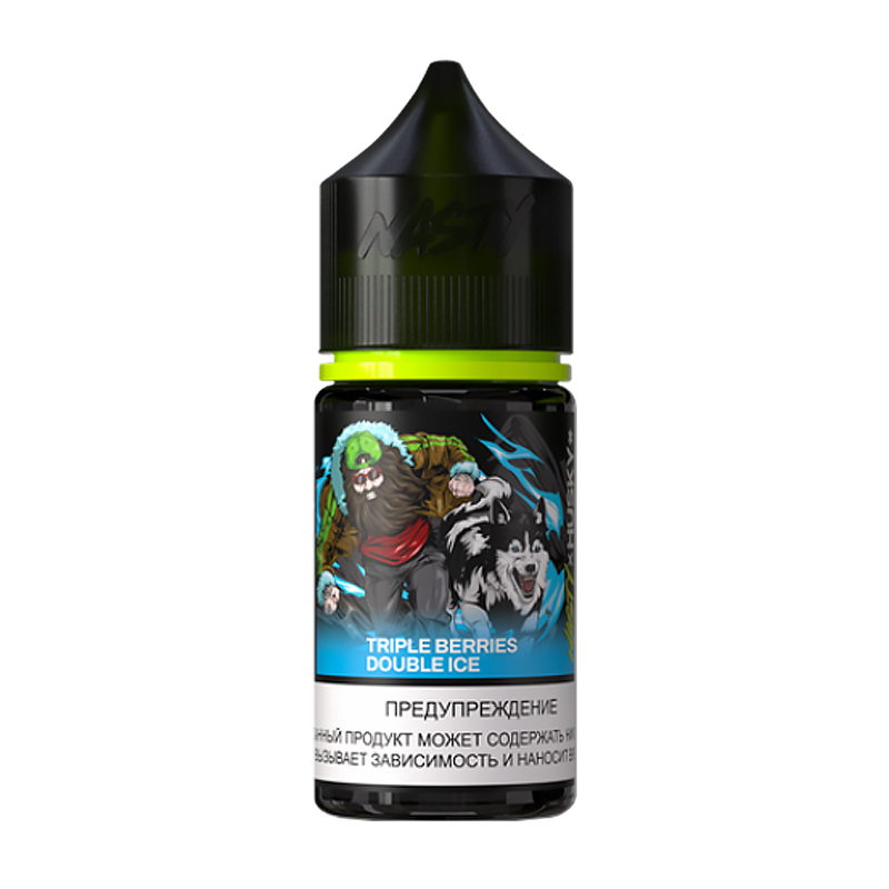 Фото и внешний вид — NASTY X HUSKY TRIPLE BERRIES DOUBLE ICE N