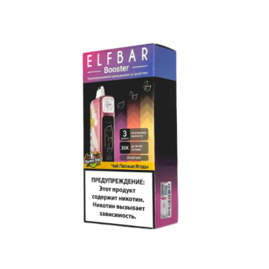 Elf Bar Booster Nic King 30000 -  Чай лесные ягоды